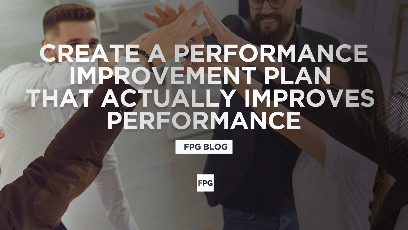 sales performance improvement plan