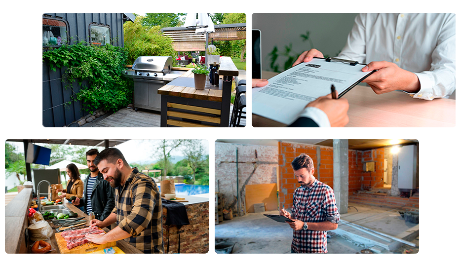 Outdoor kitchen Remodeling